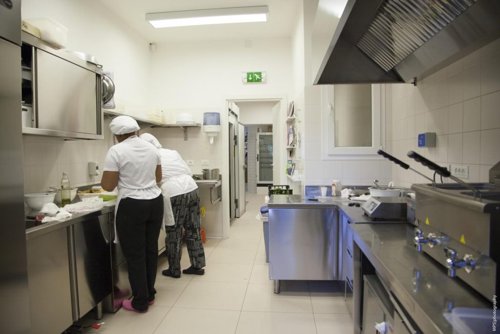 laboratorio cucina pescheria al gambero